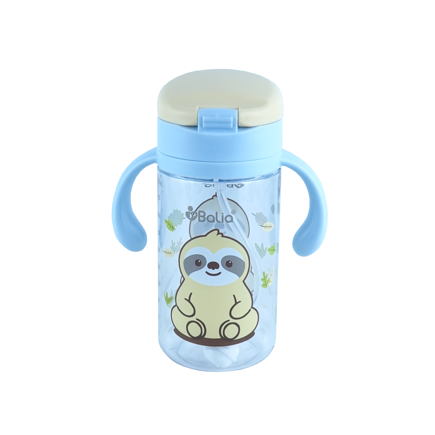 Botella de Tritan™ 5001 antiderrame con bombilla Perezoso