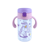 Botella de Tritan™ 5001 antiderrame con bombilla Unicornio
