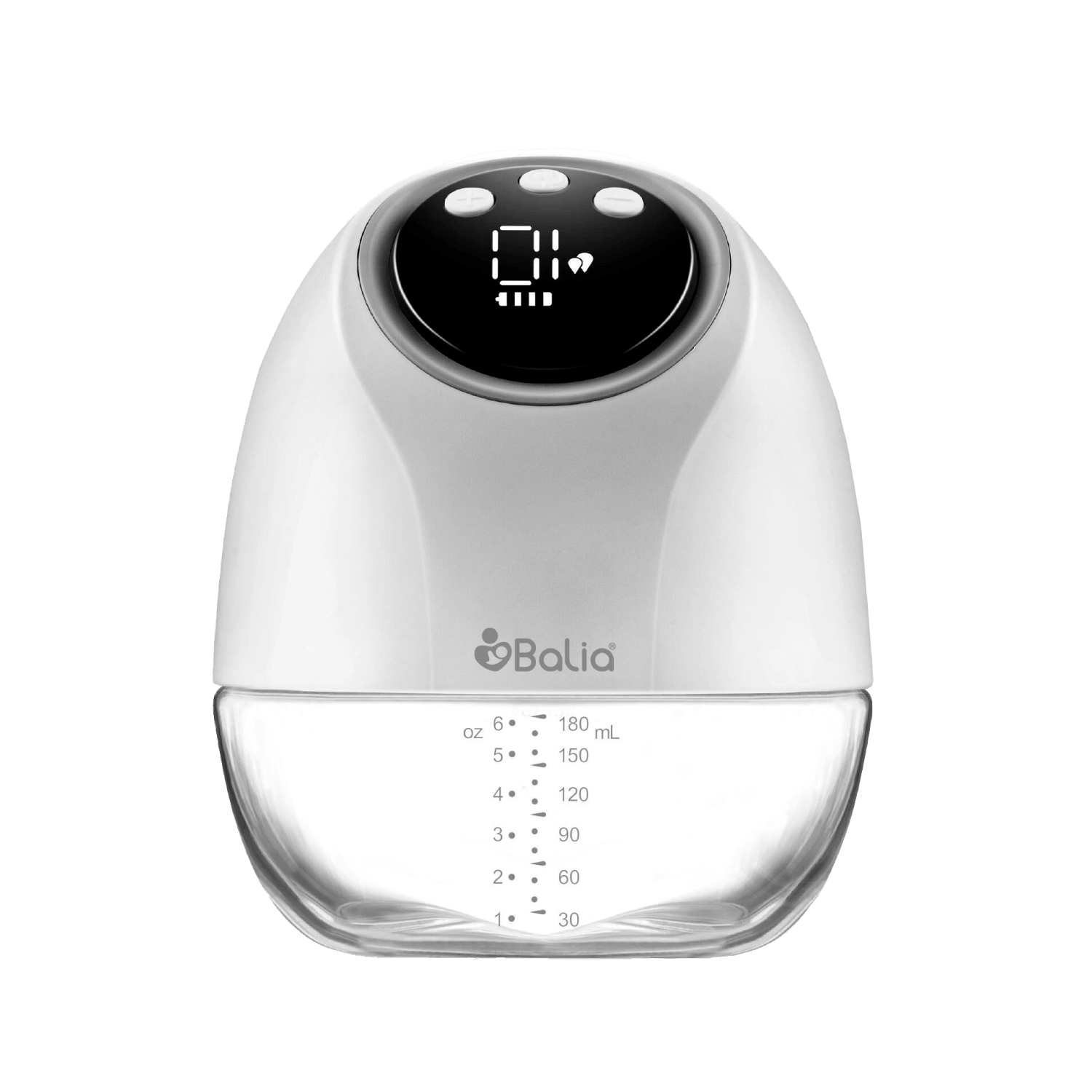 Extractor de leche inalámbrico Balia, diseño liviano y discreto, ideal para mamás activas y cómodas.