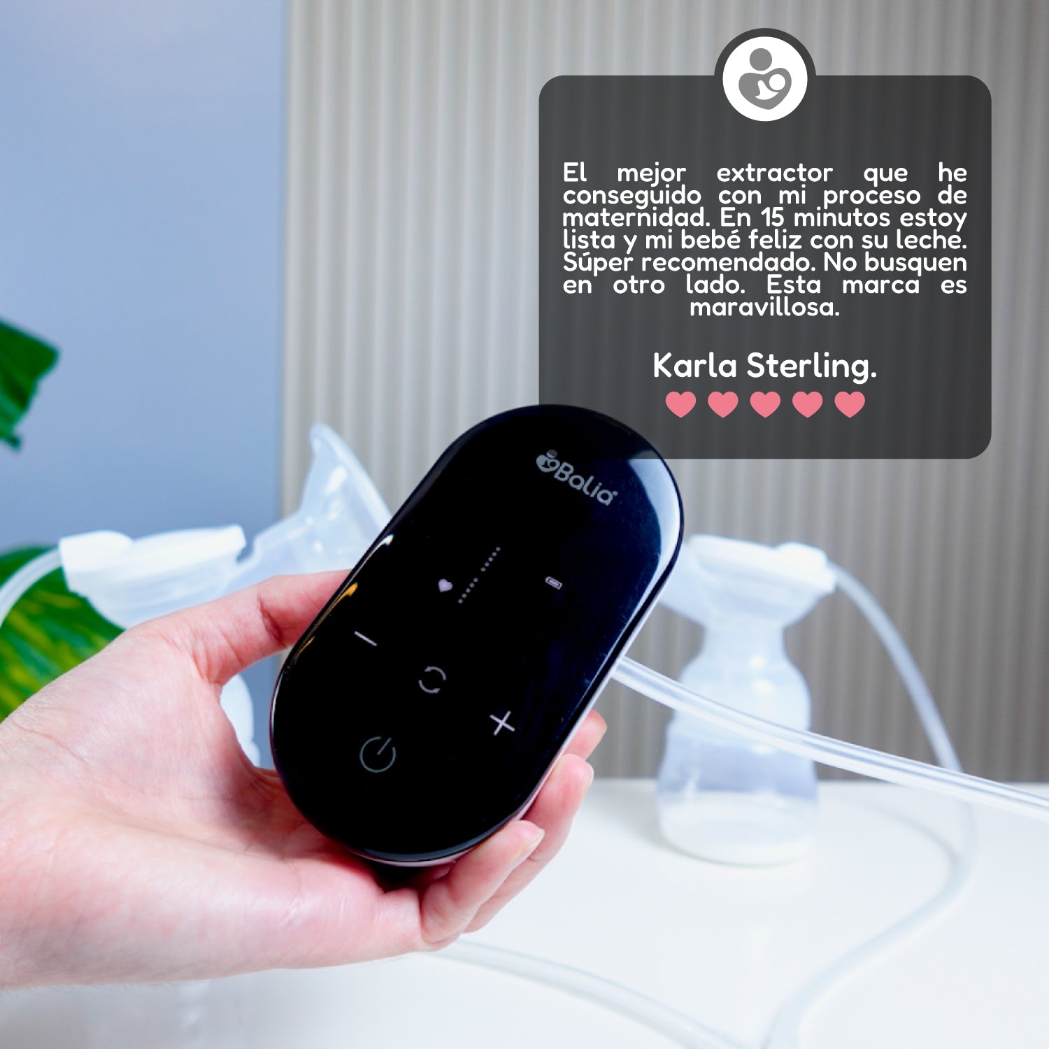 Extractor de leche doble