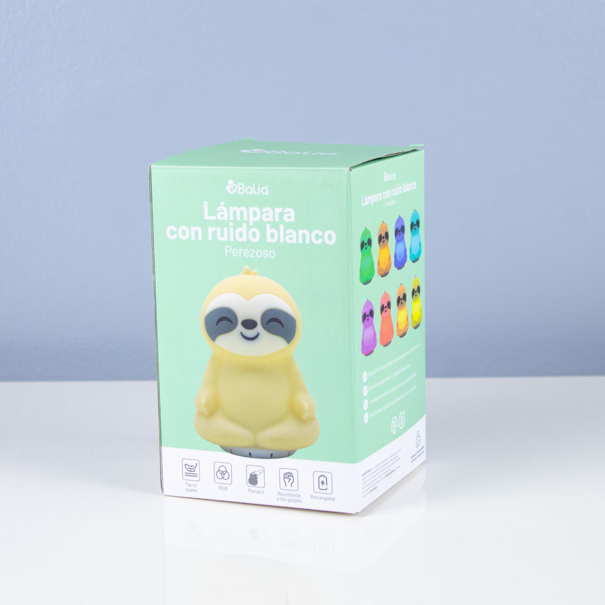 Lámpara con ruido blanco Perezoso