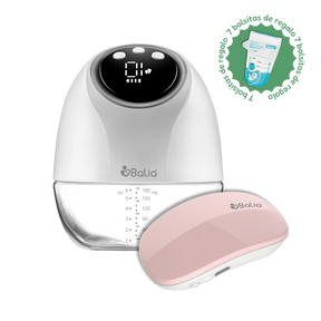 Pack lactancia en calma: Extractor de leche inalámbrico + Masajeador de lactancia + 7 Bolsitas de REGALO + Envío Gratis