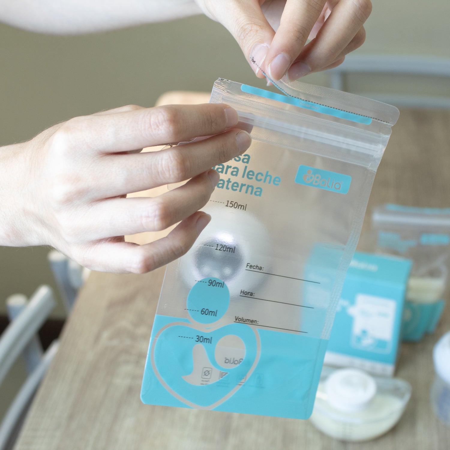 Bolsa para leche materna 25un