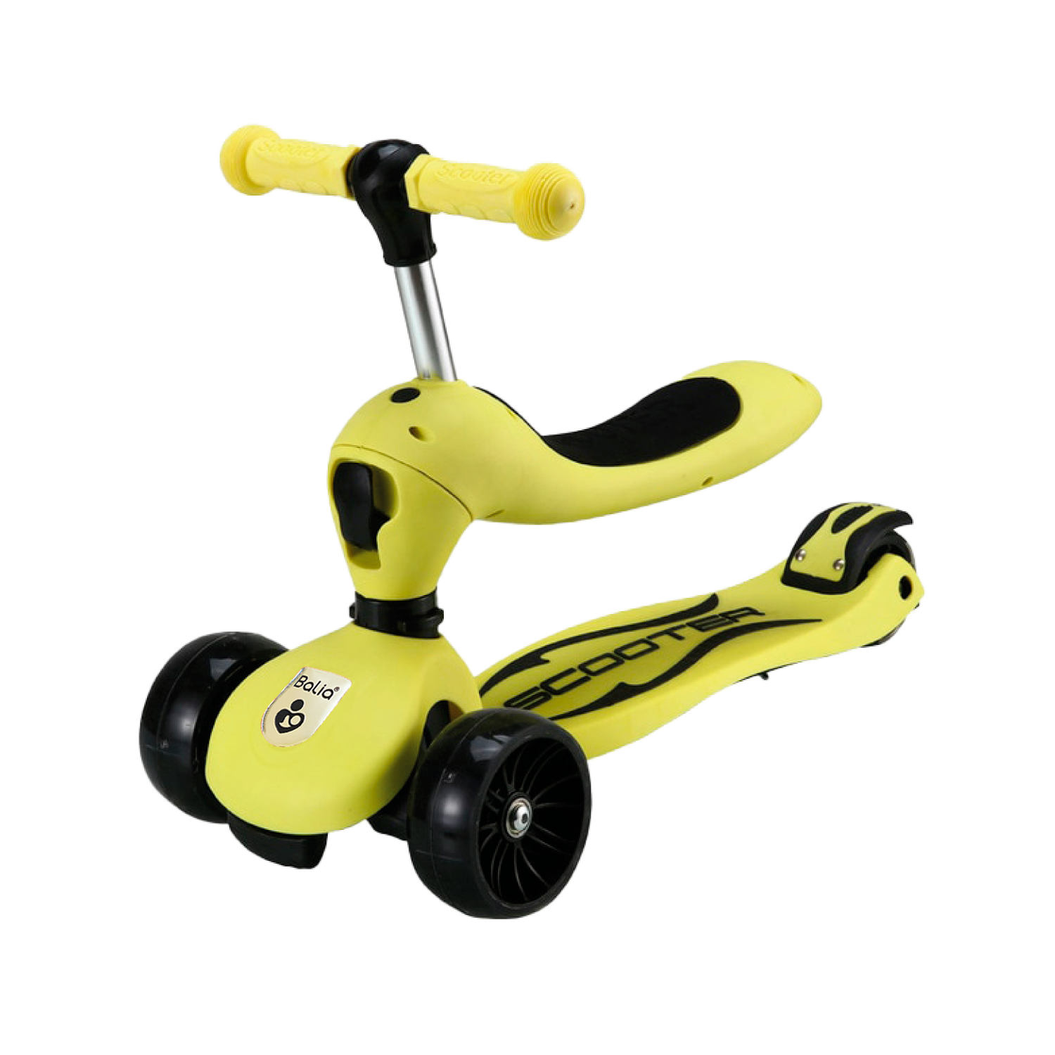 Scooter para niños y niñas 3 en 1
