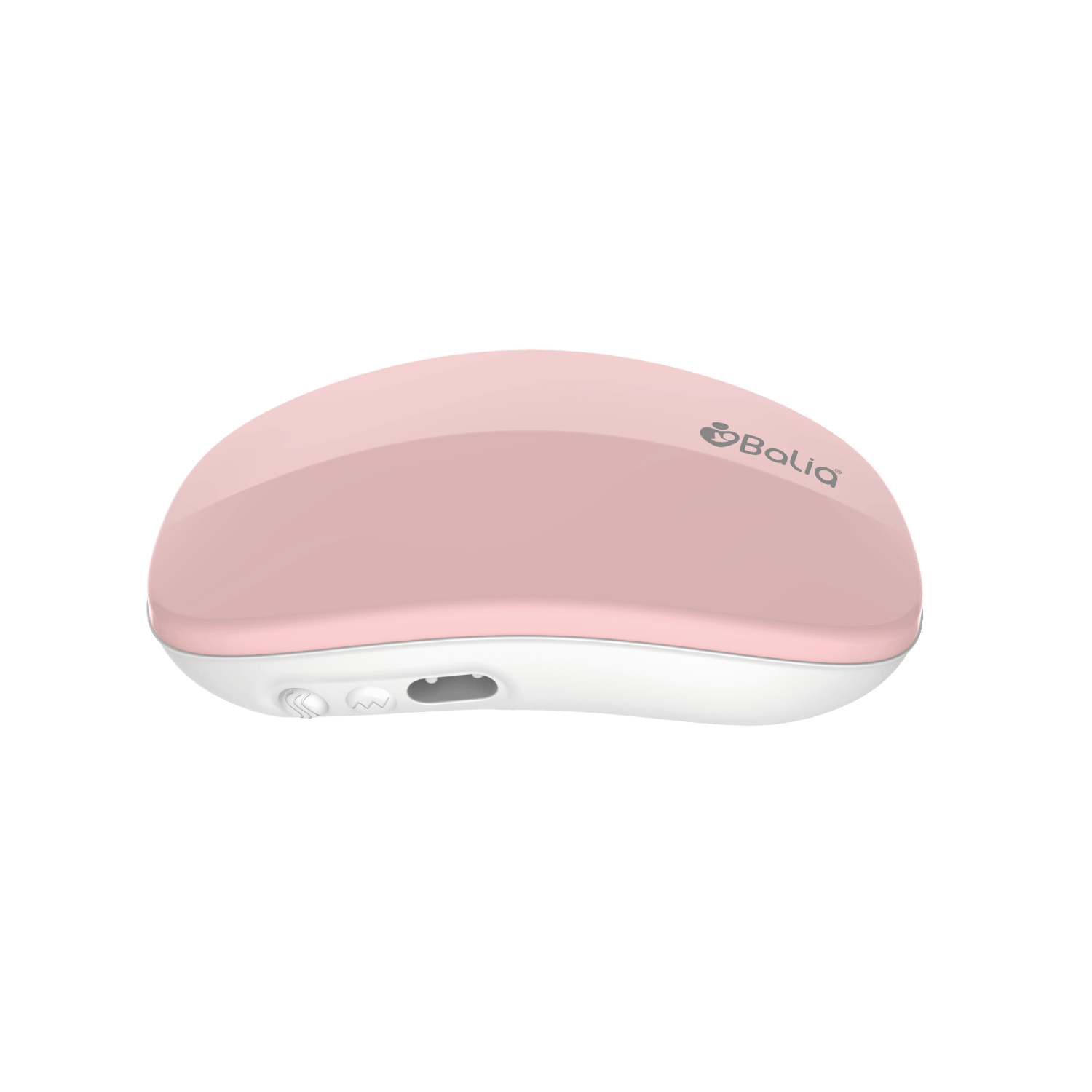 Masajeador de lactancia Balia en color rosa, ideal para aliviar la congestión mamaria y favorecer la bajada de leche.